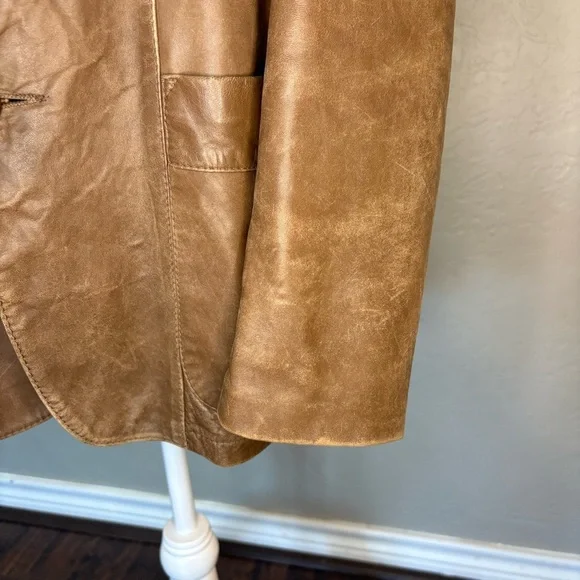 Remy Leather Fashions Blazer Jacket
Made in USA • Size 42 • Genuine Leather - Picture 2 of 15